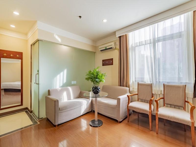 Greentree Inn Beijing Guangming Bridge Express Apartment Hotel Exterior foto