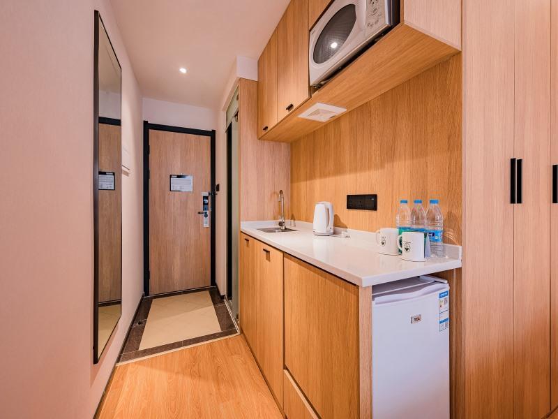 Greentree Inn Beijing Guangming Bridge Express Apartment Hotel Exterior foto