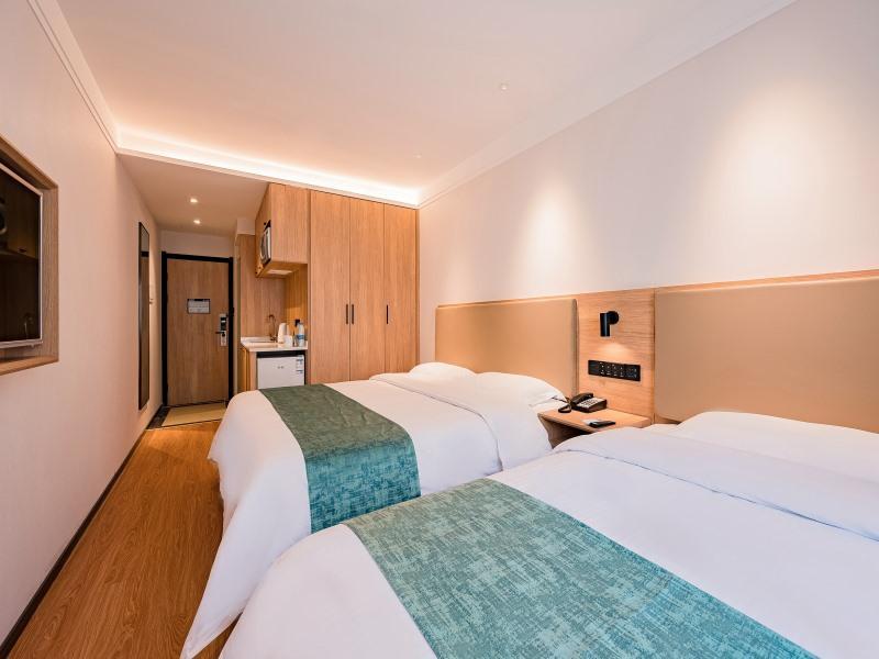 Greentree Inn Beijing Guangming Bridge Express Apartment Hotel Exterior foto