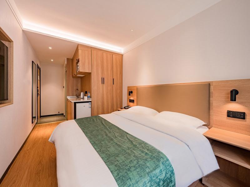 Greentree Inn Beijing Guangming Bridge Express Apartment Hotel Exterior foto