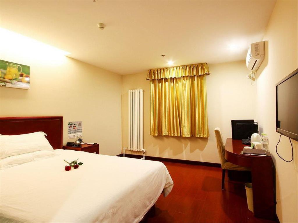 Greentree Inn Beijing Guangming Bridge Express Apartment Hotel Habitación foto